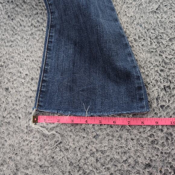 KUT From The Kloth Jeans Women 4 Blue Nikki Mid Rise Ankle Flare Denim Casual - Picture 9 of 10